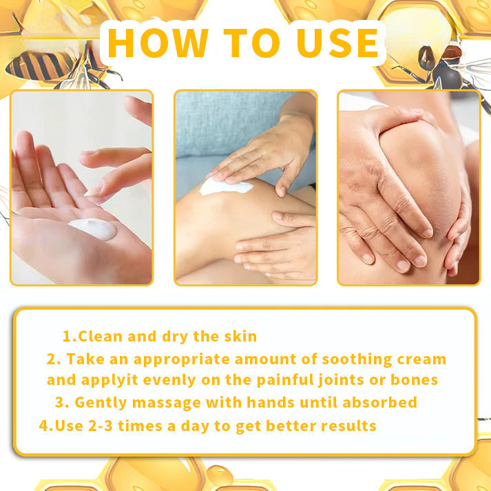 Lotmay® Bee Venom Analgesic Bone Repair Cream(👨⚕️Developed for the elderly,AOA Certification)