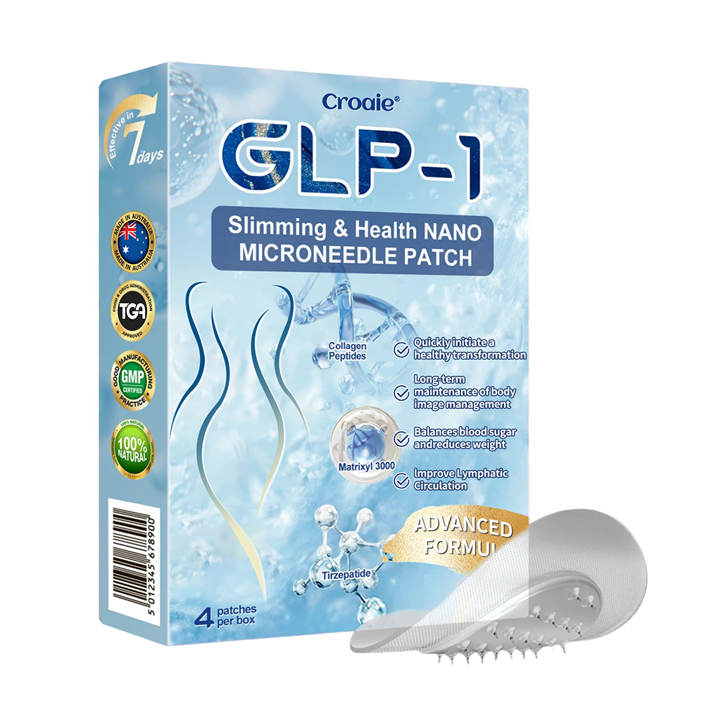 TGA Official Store |🎁 Croaie® GLP-1 Nano-Microneedle Patch with Collagen & Matrixyl 3000 丨Obesity, Cardiovascular Disease, Diabetes, Sleep Apnea, Joint Problems and More