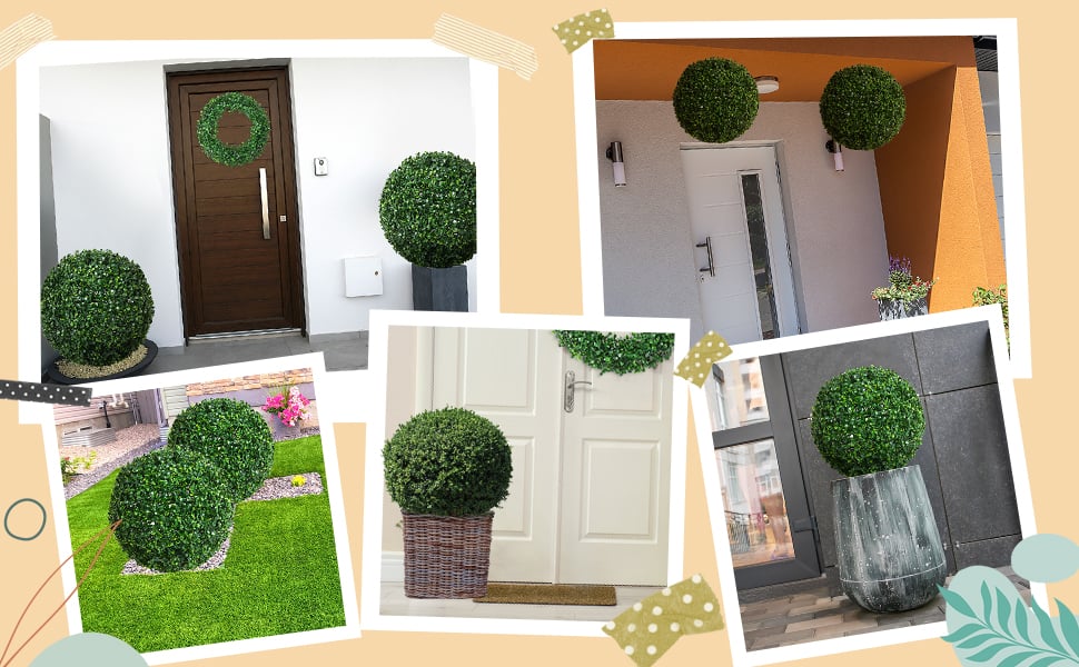 šLast Day Promotion- SAVE 49%-Artificial Plant Topiary Ballš³