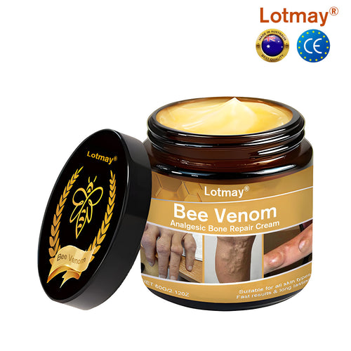 Lotmay® Bee Venom Analgesic Bone Repair Cream(👨‍⚕️Developed for the elderly,AOA Certification)