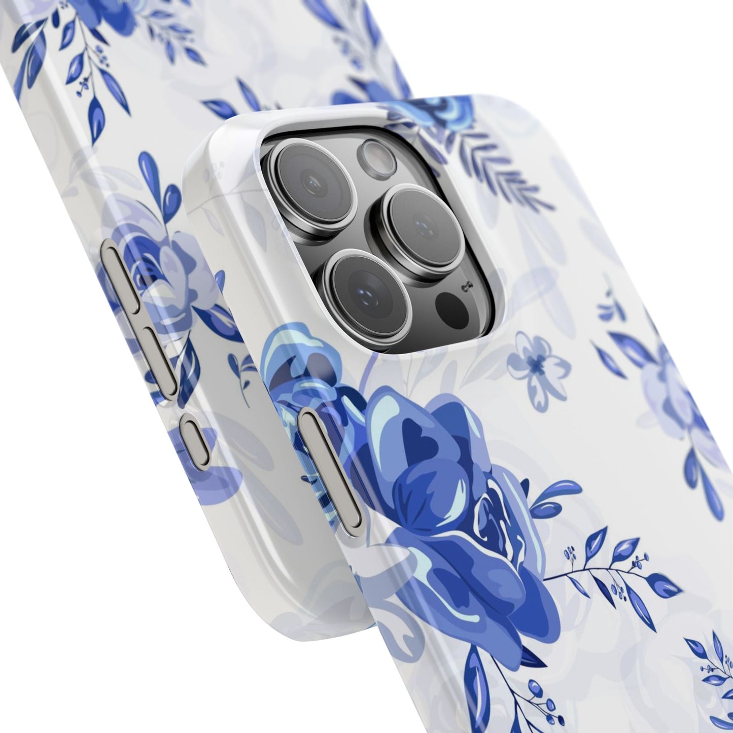 French Blue and White Toille, Slim Phone Cases, Case-Mate IPHONE16 and all sizes