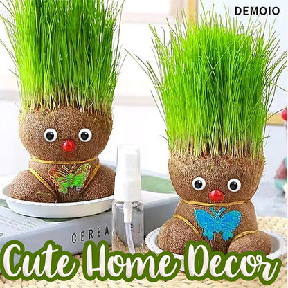 Demoio™ Grass Head Doll