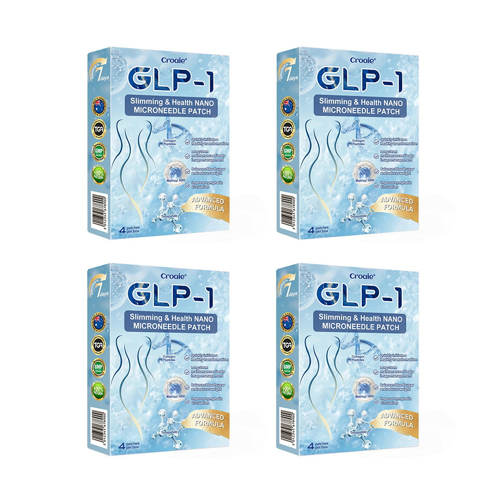 TGA Official Store |🎁 Croaie® GLP-1 Nano-Microneedle Patch with Collagen & Matrixyl 3000 丨Obesity, Cardiovascular Disease, Diabetes, Sleep Apnea, Joint Problems and More