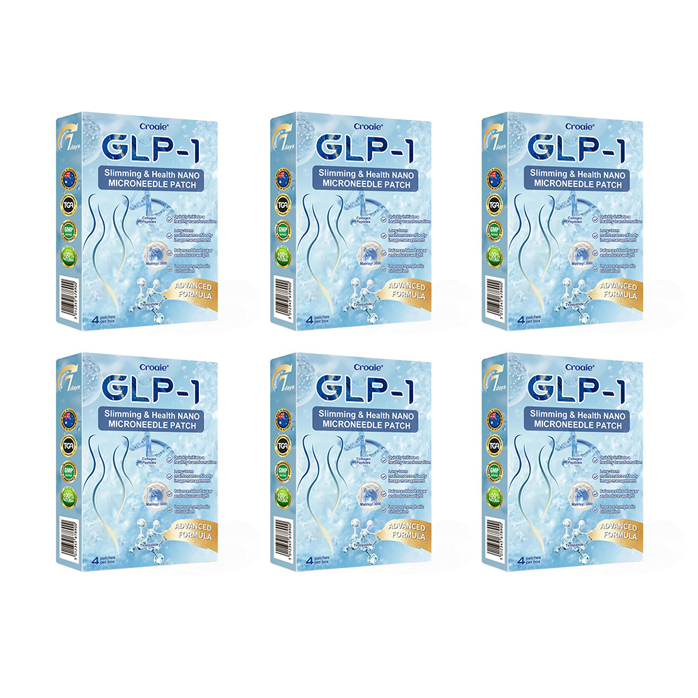 TGA Official Store |🎁 Croaie® GLP-1 Nano-Microneedle Patch with Collagen & Matrixyl 3000 丨Obesity, Cardiovascular Disease, Diabetes, Sleep Apnea, Joint Problems and More