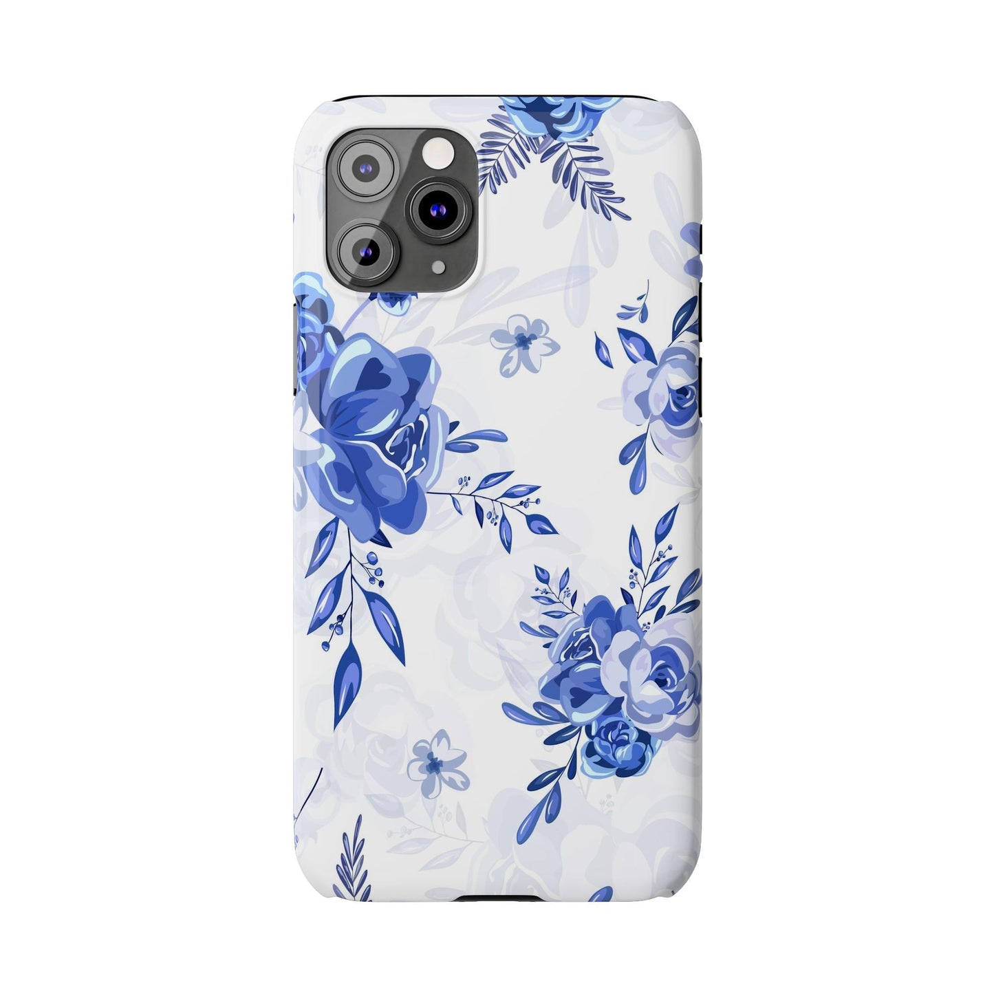 French Blue and White Toille, Slim Phone Cases, Case-Mate IPHONE16 and all sizes