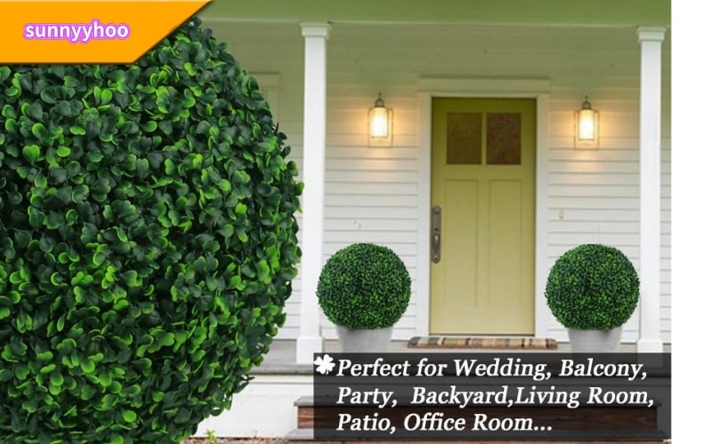 🎁Last Day Promotion- SAVE 49%-Artificial Plant Topiary Ball🌳