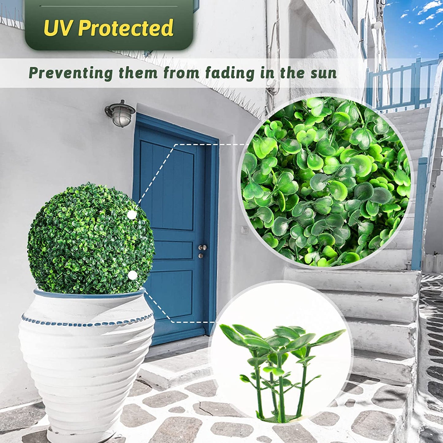 🎁Last Day Promotion- SAVE 49%-Artificial Plant Topiary Ball🌳