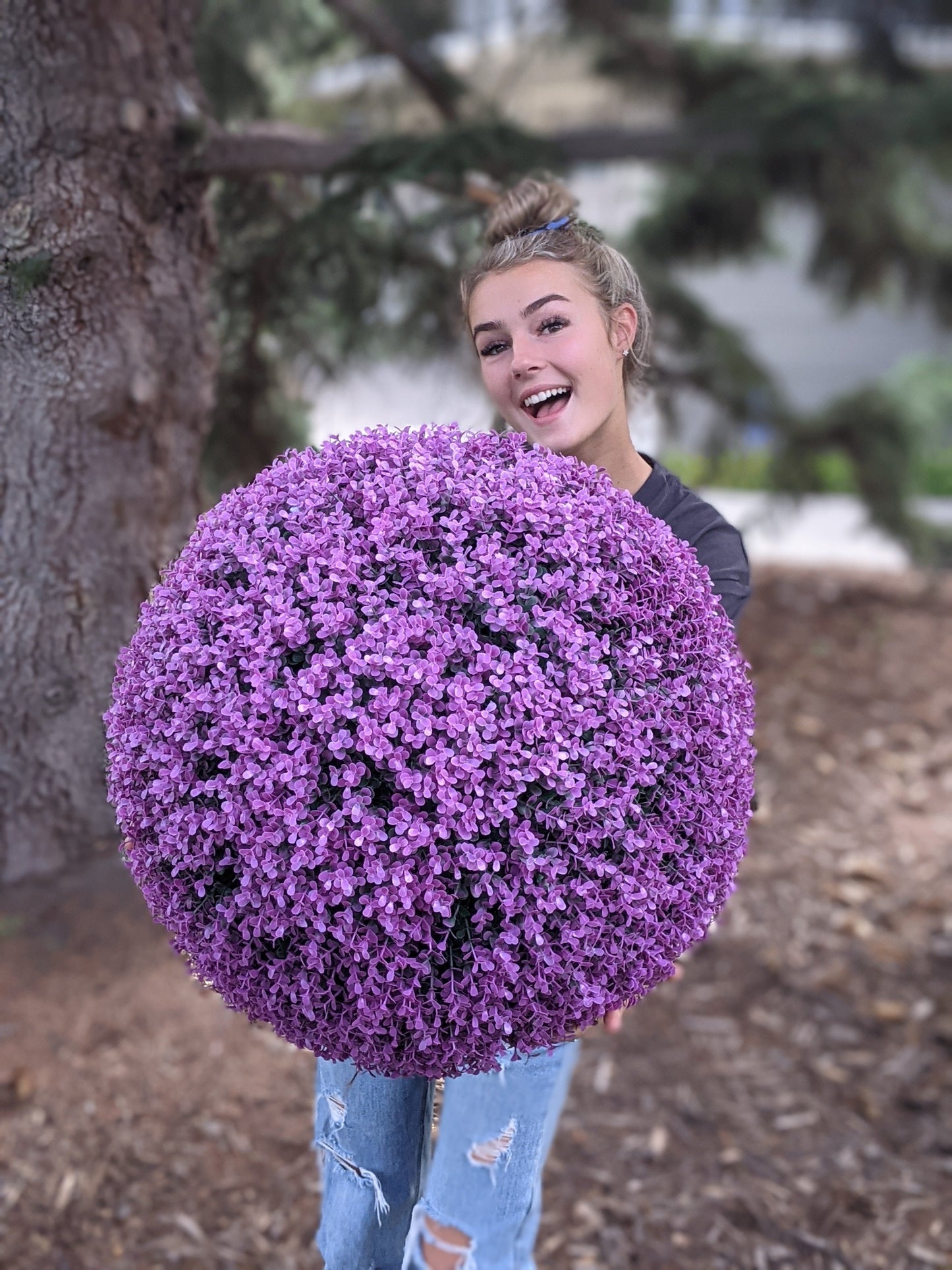 🎁Last Day Promotion- SAVE 49%-Artificial Plant Topiary Ball🌳